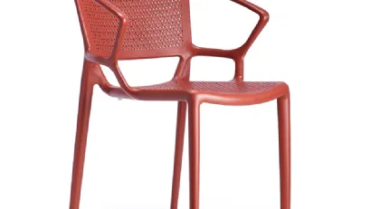 Sedia Fiorellina Perforated Seat and Back in polipropilene di Infiniti