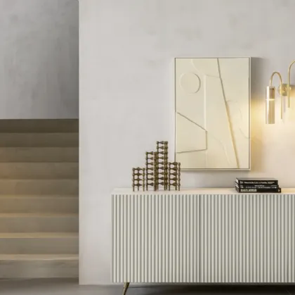 Lampada da parete Tube A di Riflessi