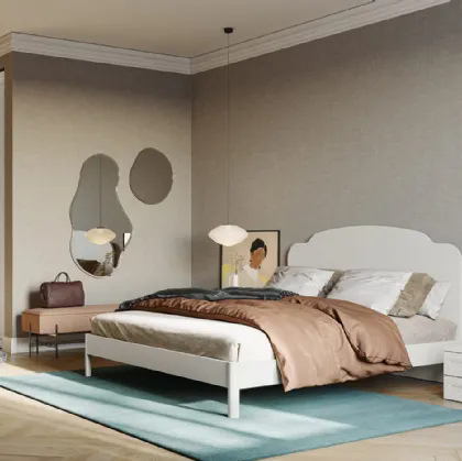 Letto con testiera Arcadia Aida di Colombini Casa