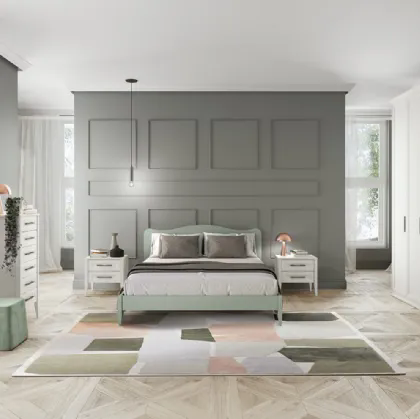 Letto con testiera Arcadia Gabry di Colombini Casa