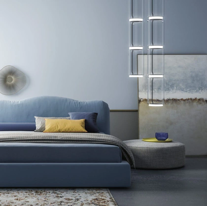 Letto imbottito Hollis di Biba Salotti