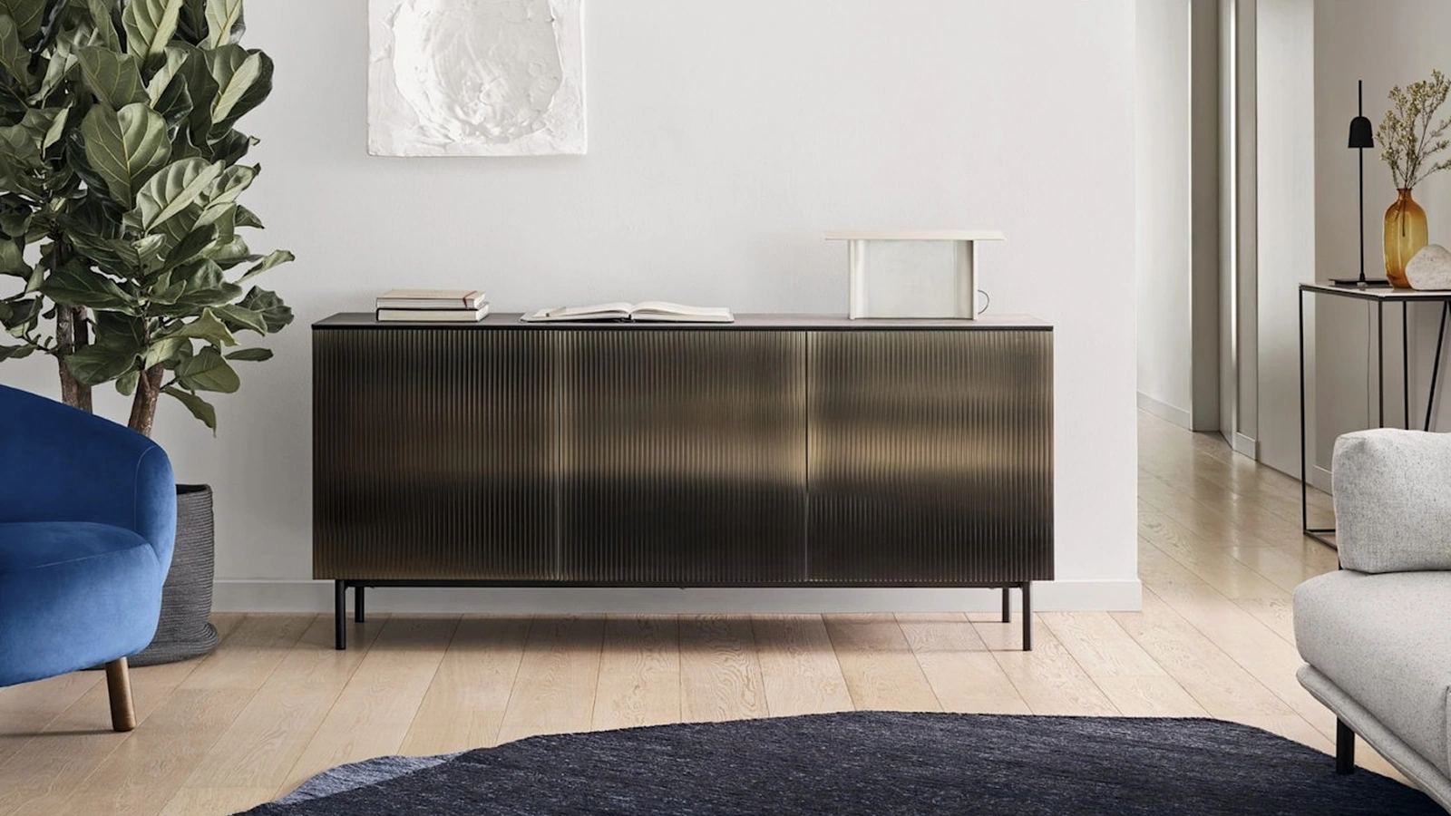 Madia Vertical in vetro di Calligaris