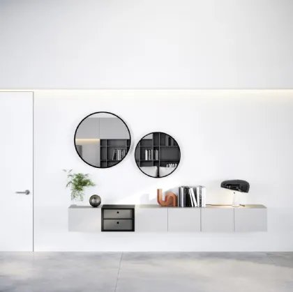 Mobile sospeso Box 12 Bianco di Novamobili