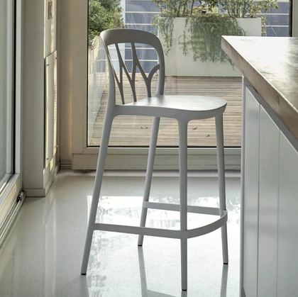 Sgabello Galaxy in polipropilene di Bontempi