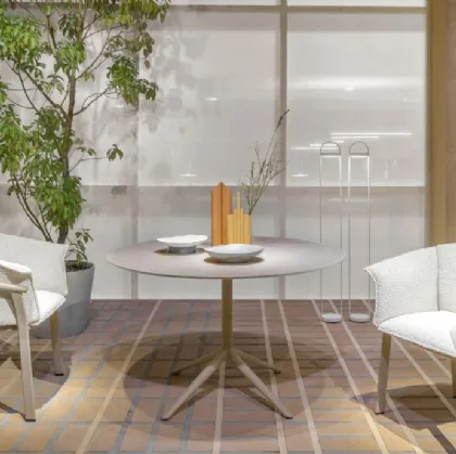 Tavolo per esterno Elliot in HPL di Pedrali