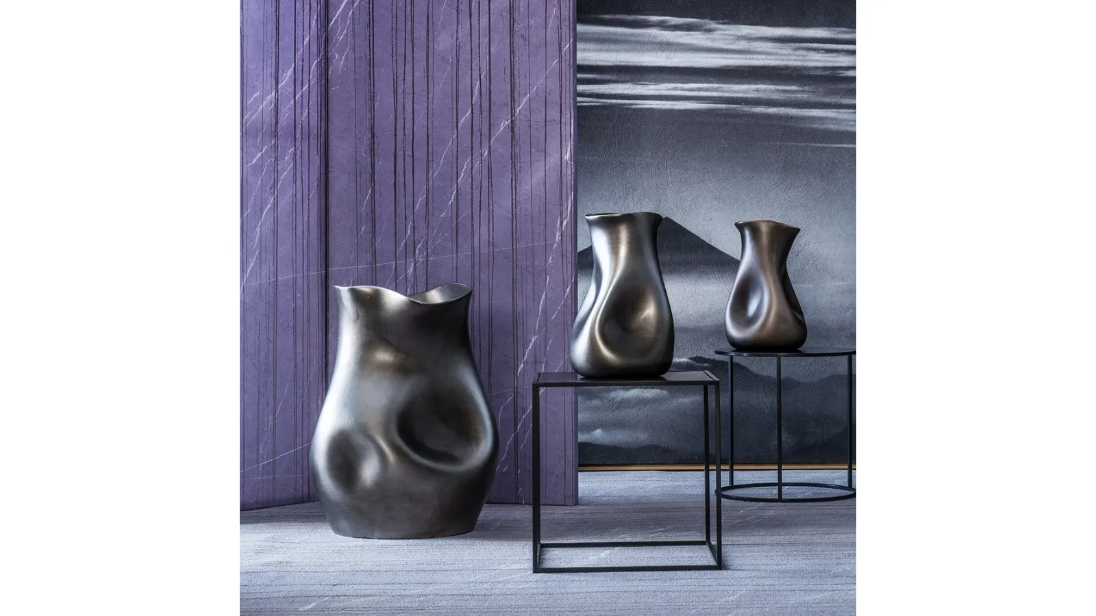 Vaso Malamocco di design in ceramica di Adriani e Rossi
