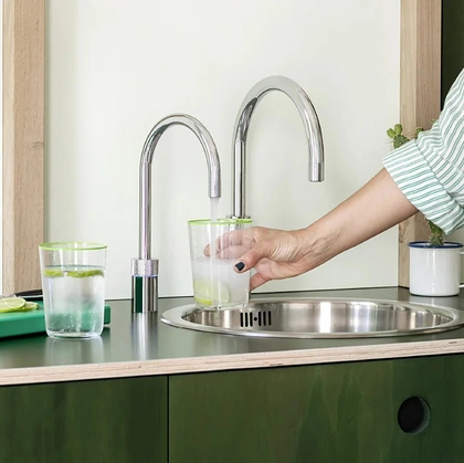 Rubinetto Nordic Round Twintaps di Quooker
