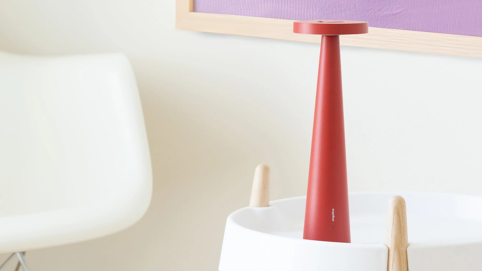 Lampada da tavolo Angelina di Zafferano