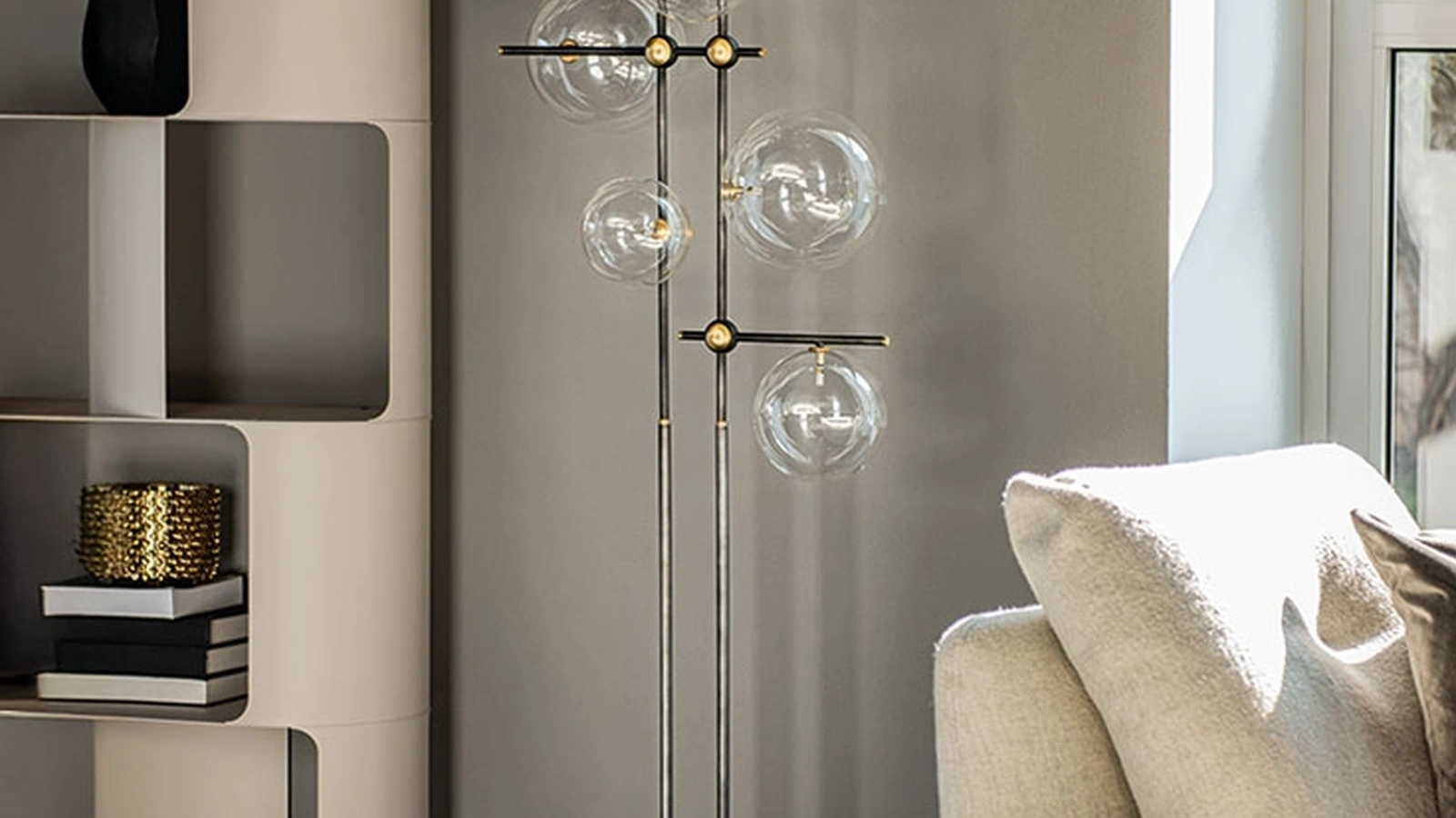 Lampada da terra Bloom di Cattelan Italia