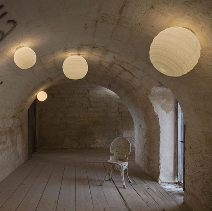 Lampada a soffitto Braille di Karman