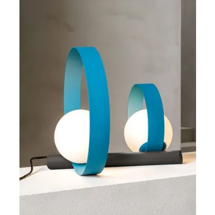 Lampada da tavolo Bubble Duo DT di Riflessi