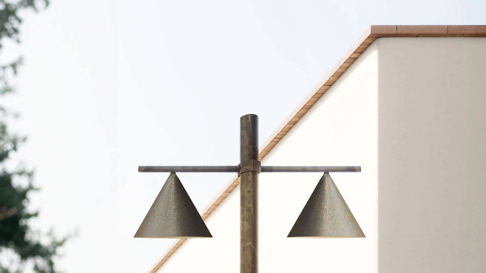 Lampada outdoor Cone de Il Fanale
