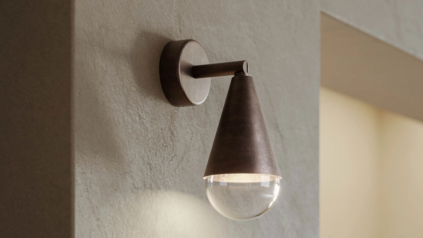Lampada da parete Dew de Il Fanale