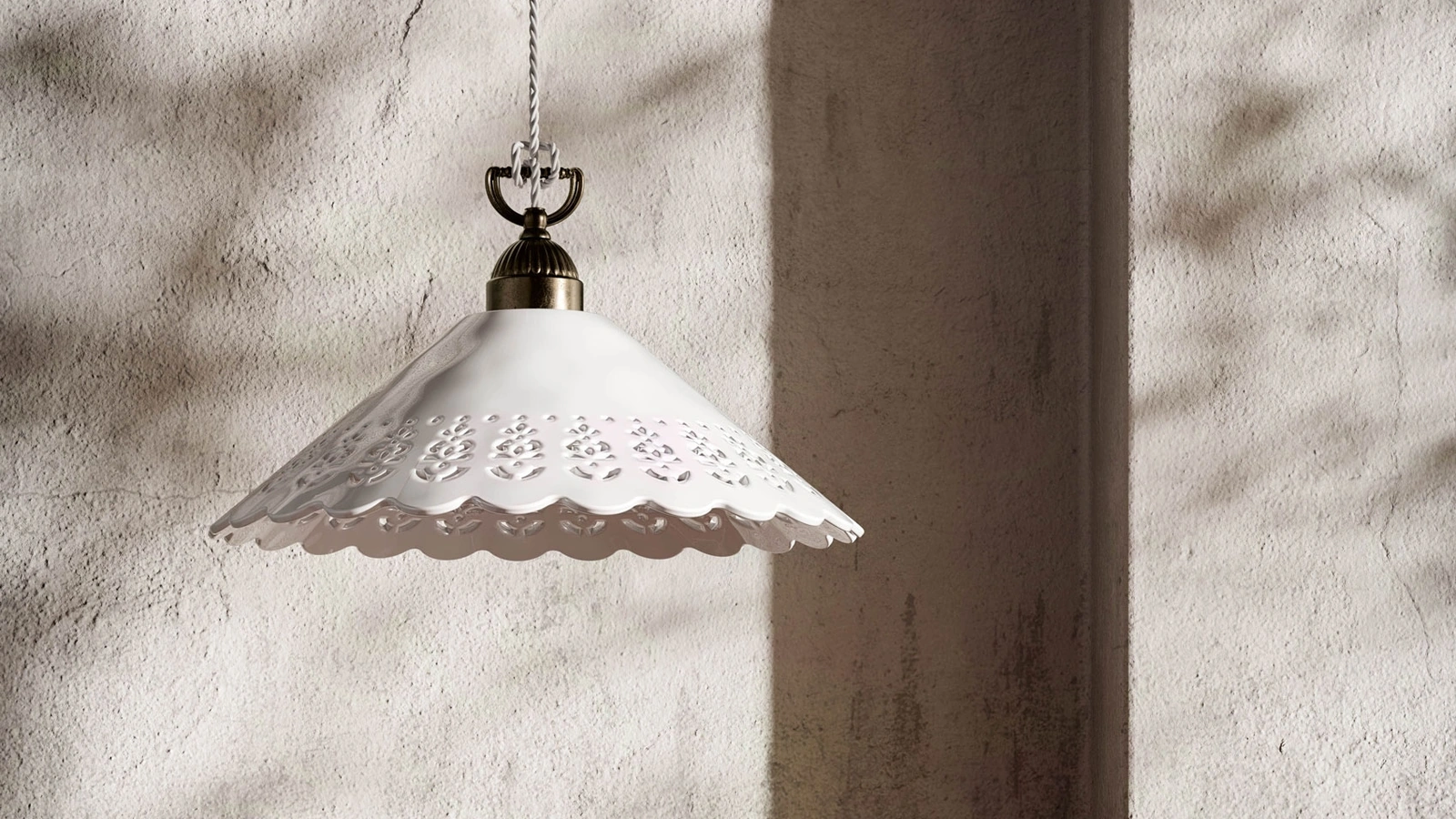Lampada a sospensione Fior di Pizzo de Il Fanale