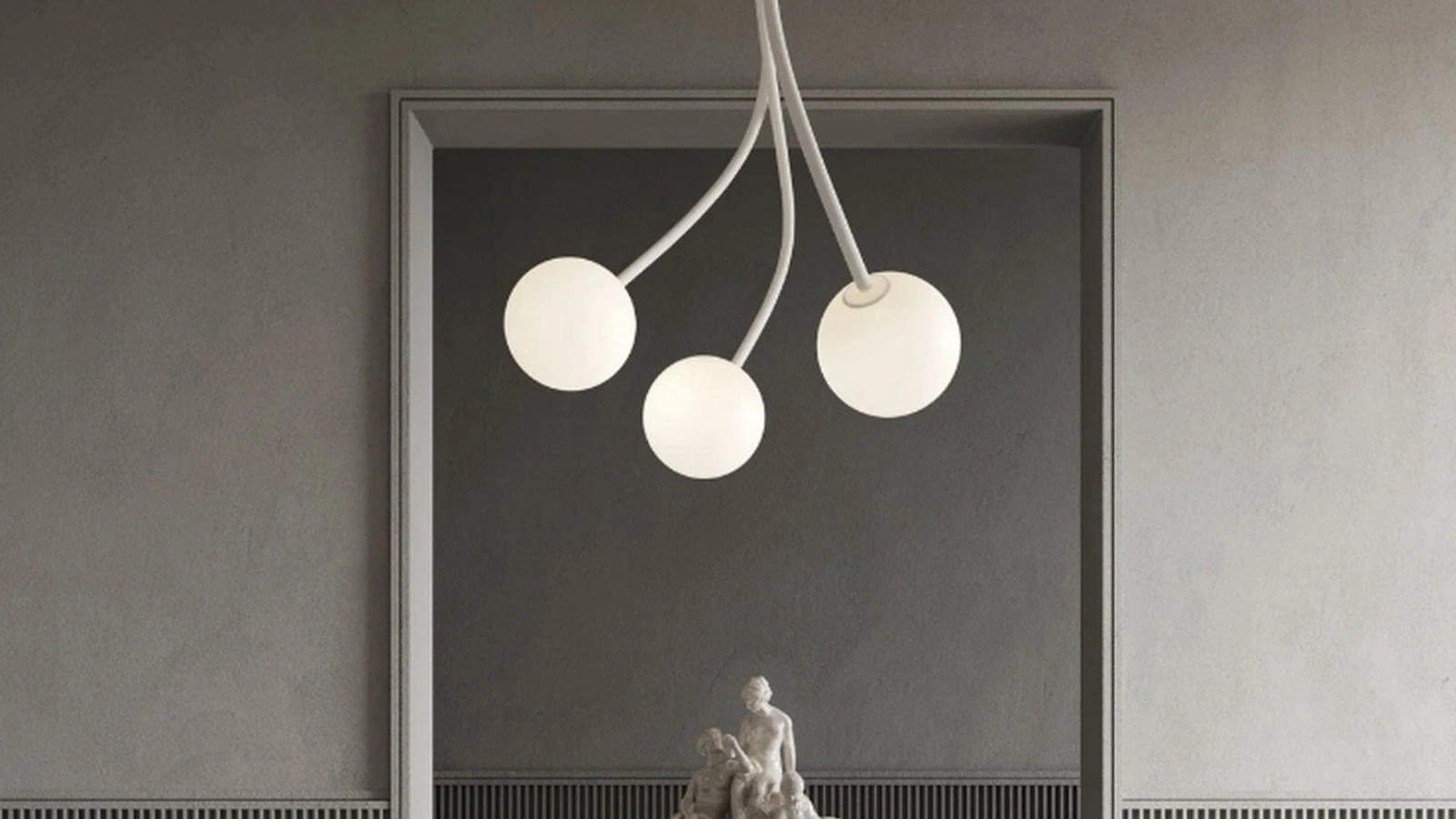 Lampada a soffitto Moony di Karman