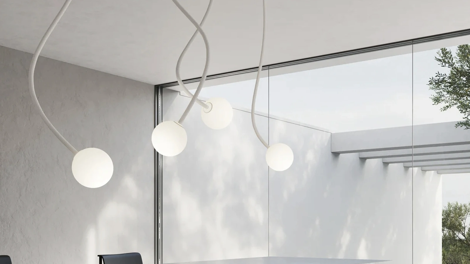 Lampada a soffitto Moony di Karman