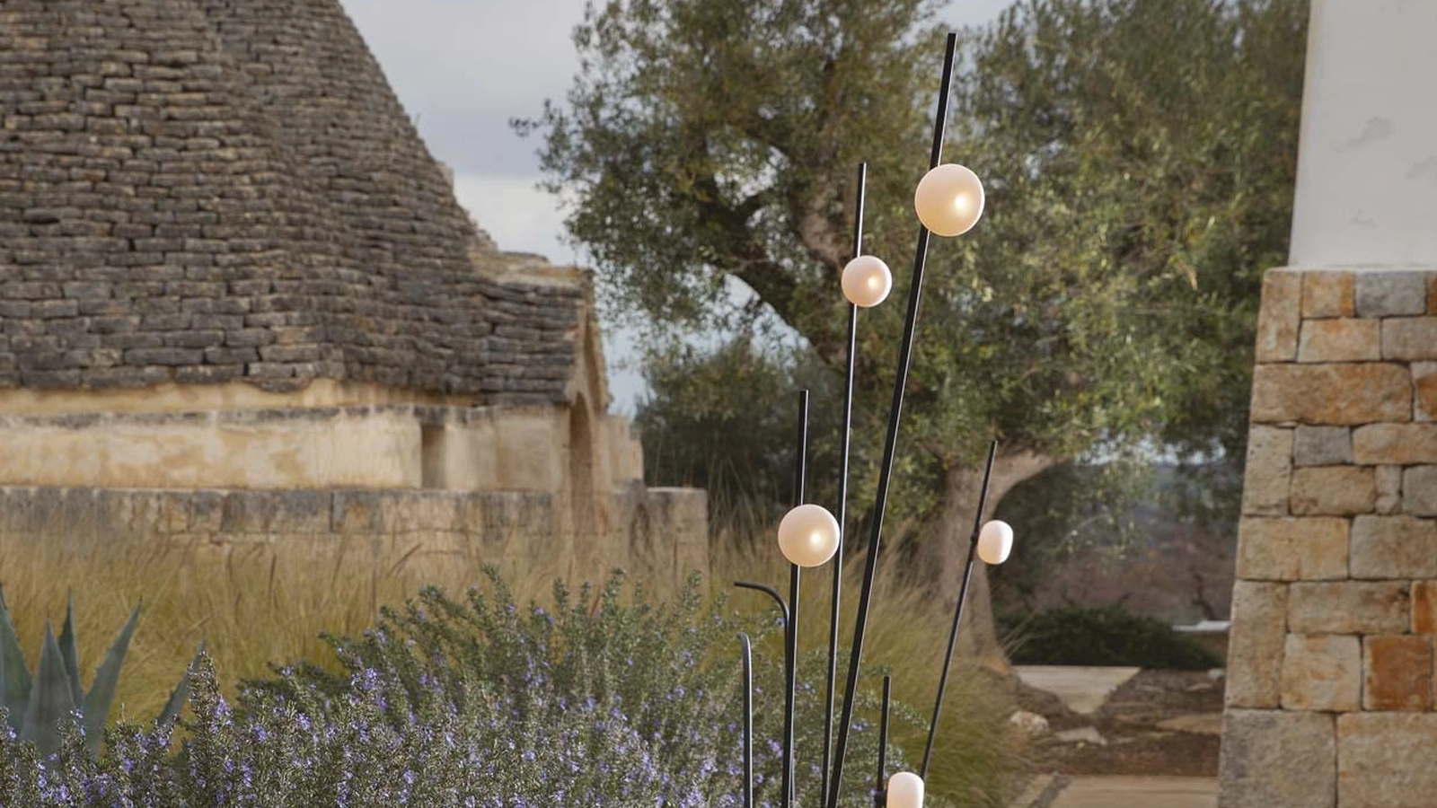 Lampada da esterno Pois di Karman