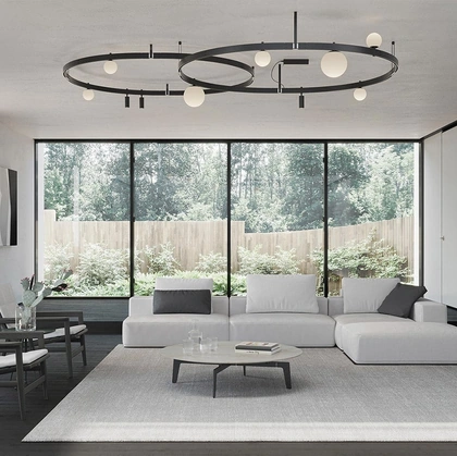 Lampada a soffitto Stant di Karman