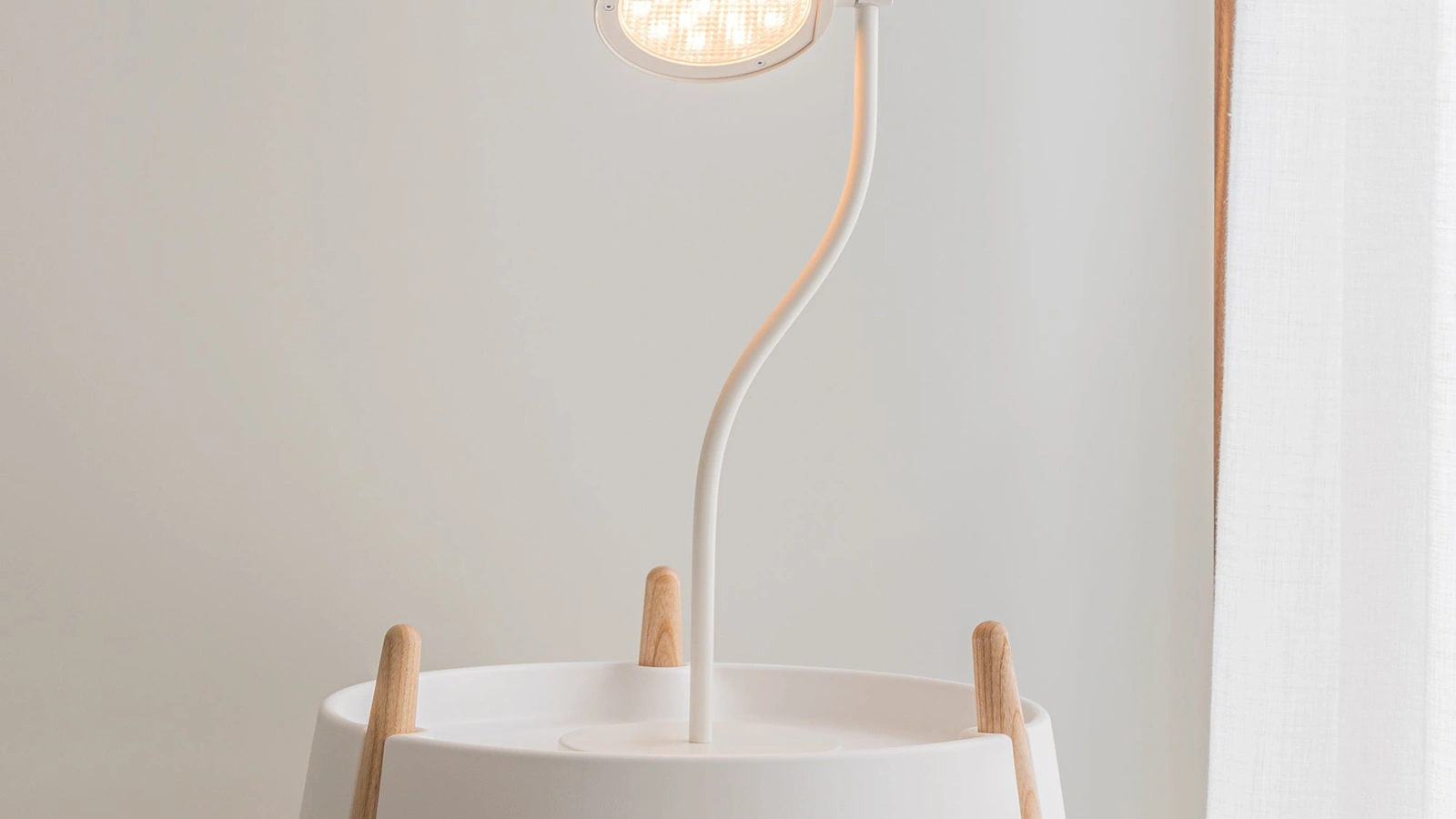 Lampada Super O da tavolo di Zafferano
