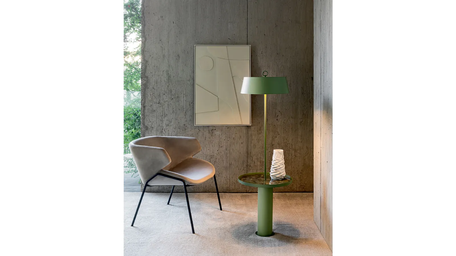 Lampada da terra Totò PT di Riflessi