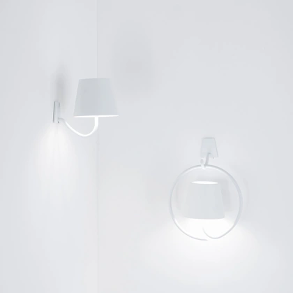 Lampada da parete Poldina di Zafferano