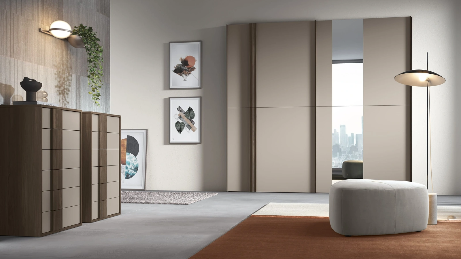 Armadio con ante scorrevoli Box di Adriatica