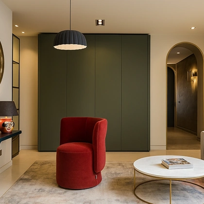 Armadio Ottanta laccato opaco di Voltan