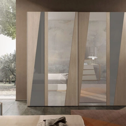 Armadio con ante scorrevoli Trend di Adriatica