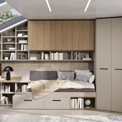 Cameretta 117 su misura di Ferrimobili