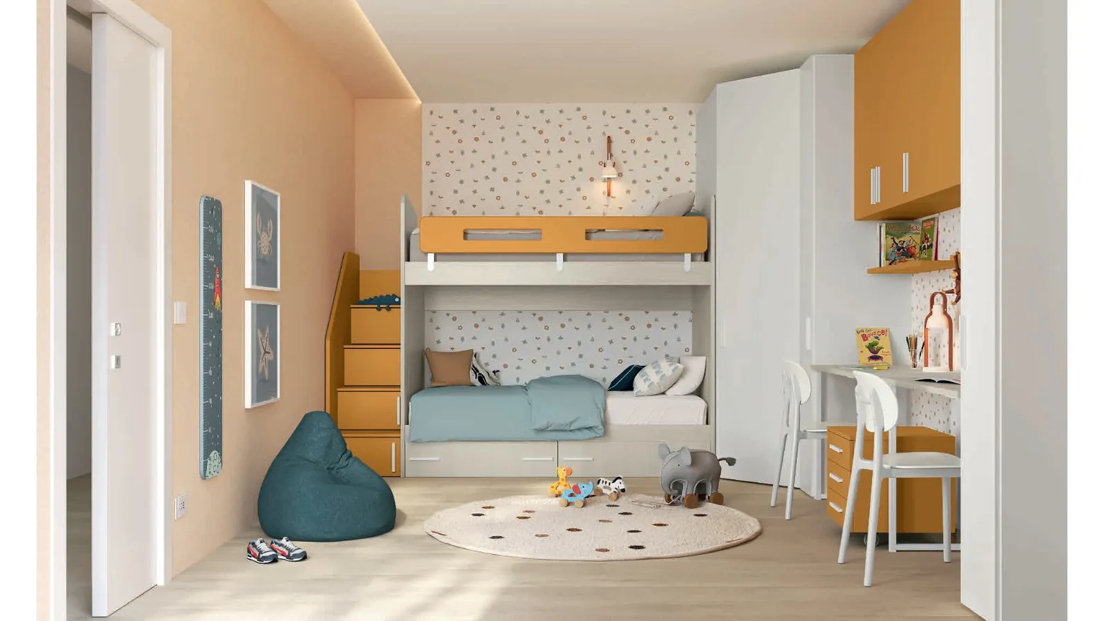 Cameretta Volo Kid C031 di Colombini Casa