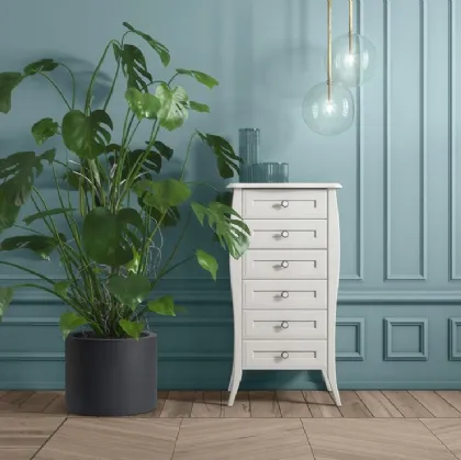 Cassettiera Arcadia Shabby Chic di Colombini Casa