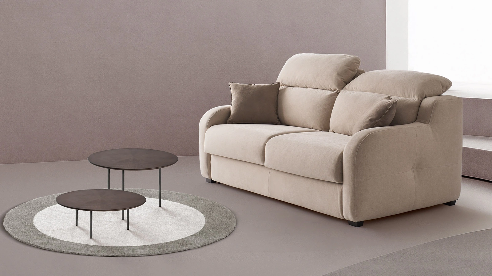 Divano letto Astoria di Aerre