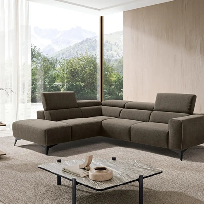 Divano relax angolare Rev di Max Divani