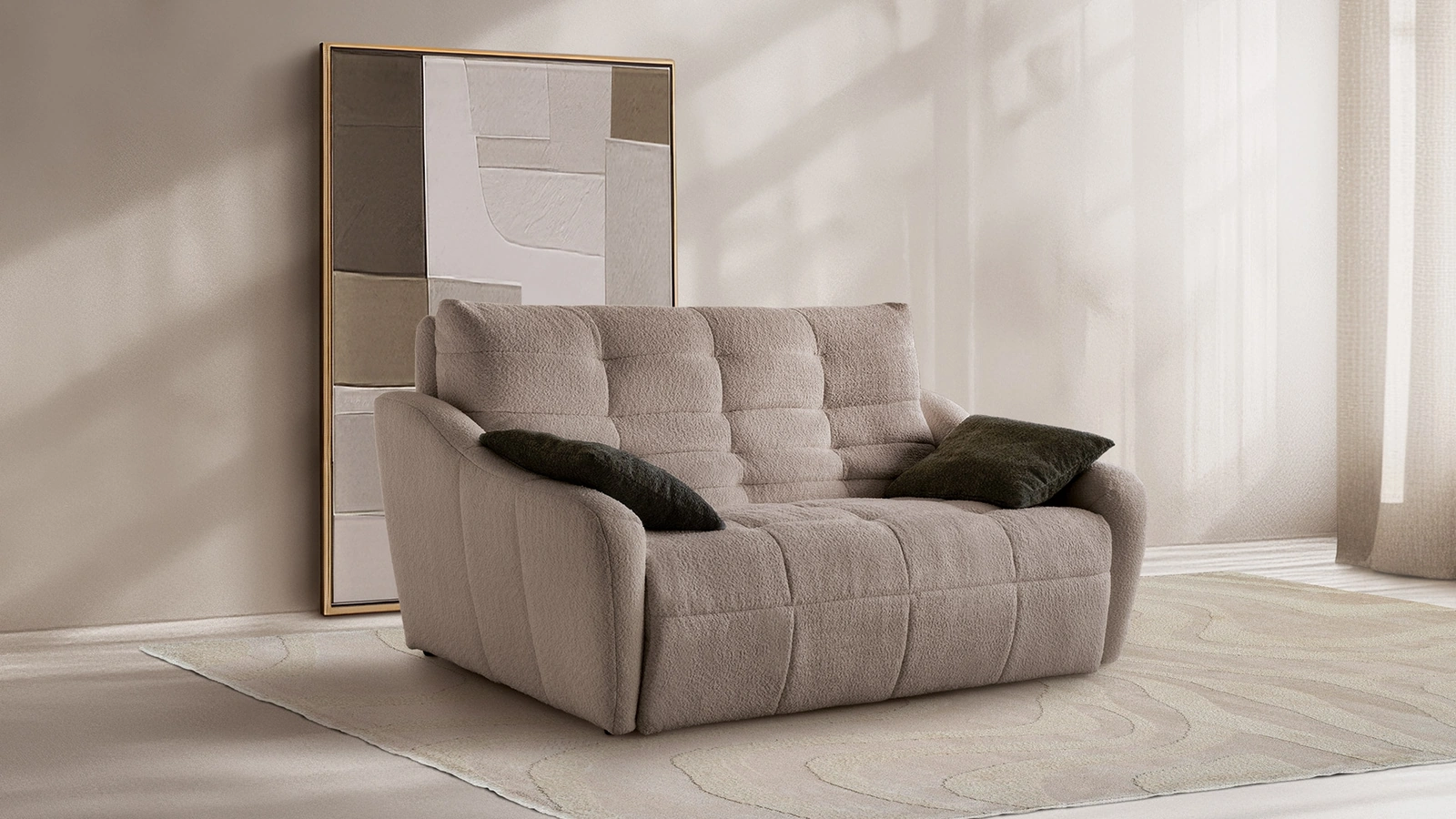 Divano letto Shape di Aerre