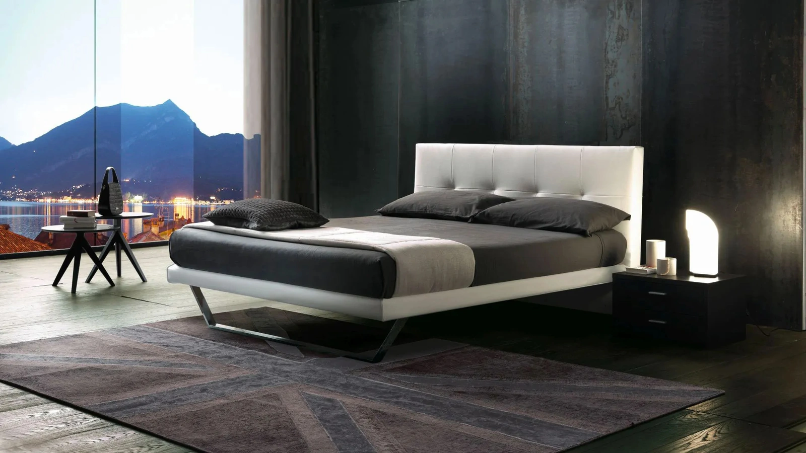 Letto Alexia in ecopelle di Ergogreen
