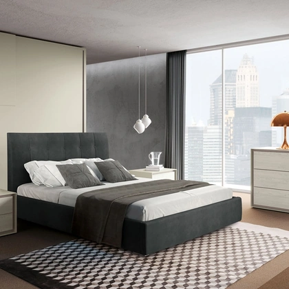 Letto Cristiana con box contenitore di Adriatica