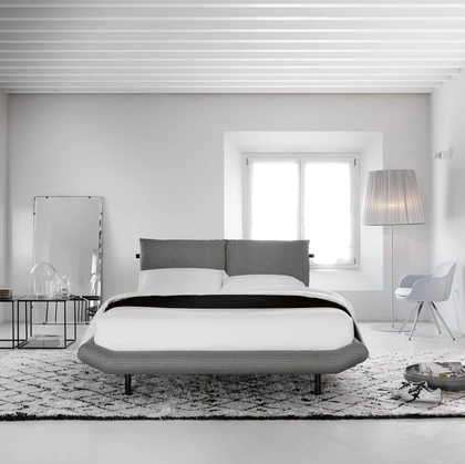 Letto imbottito Noah di Noctis
