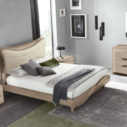 Letto Wind imbottito di Adriatica