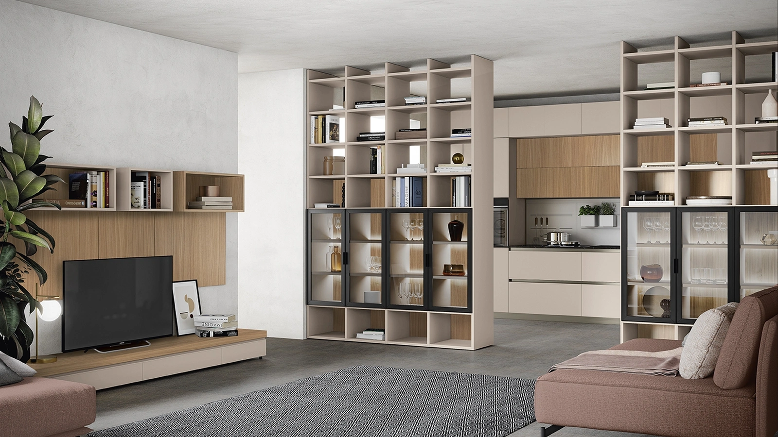 Libreria Golf Infinity R02 di Colombini Casa