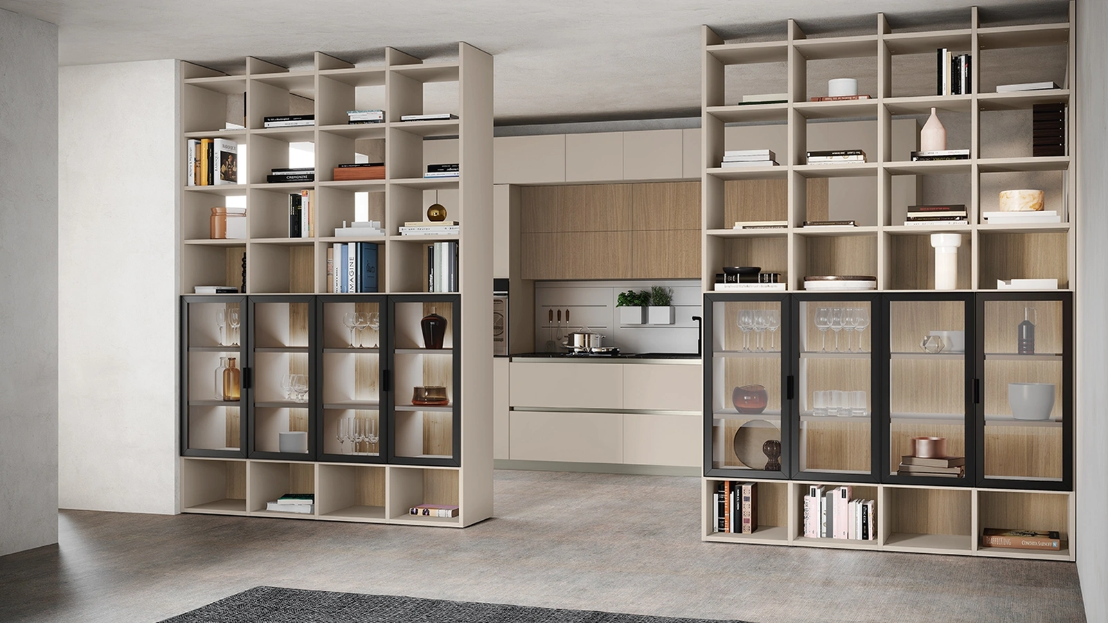 Libreria Golf Infinity U06 di Colombini Casa