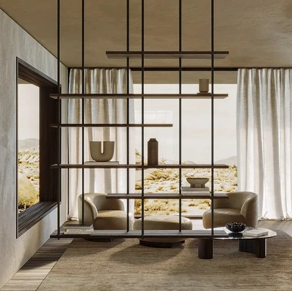 Libreria divisoria Random di Nature Design