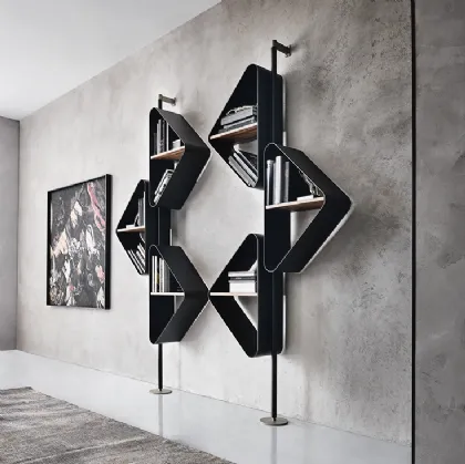 Libreria a muro di design Spinnaker di Cattelan Italia