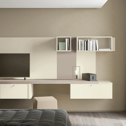 Parete Attrezzata Golf Contract H03 di Colombini Casa