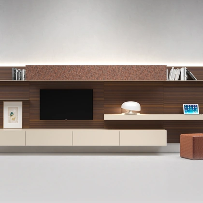 Parete Attrezzata I-ModulART G di Presotto