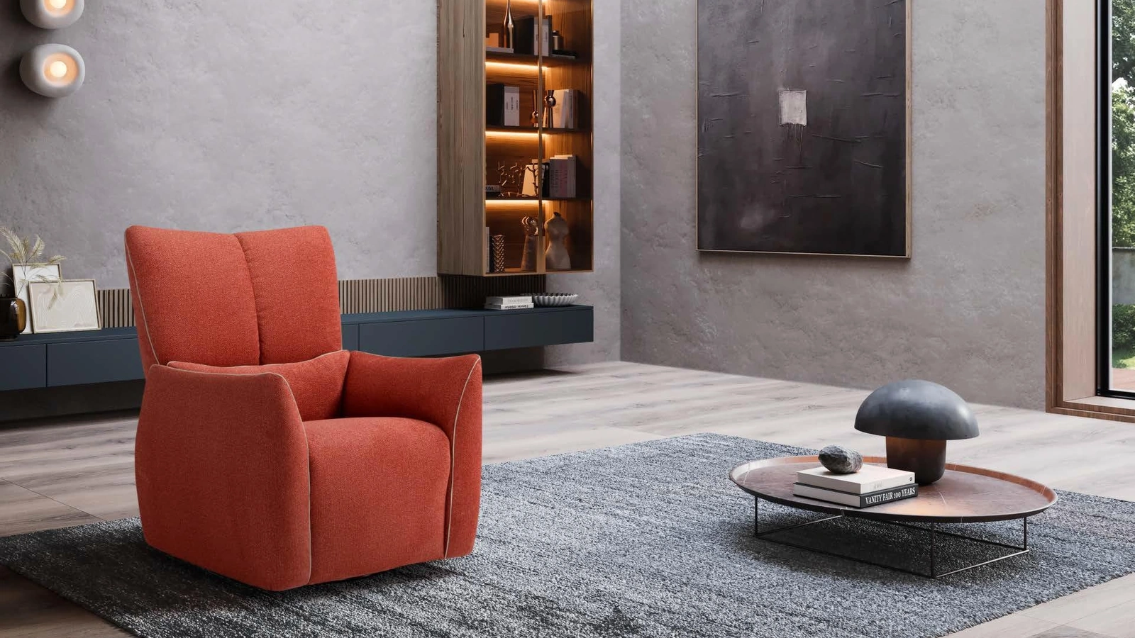 Poltrona relax Bubble di Egoista