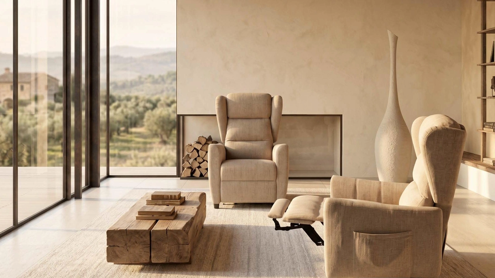 Poltrona relax Callas di Egoista