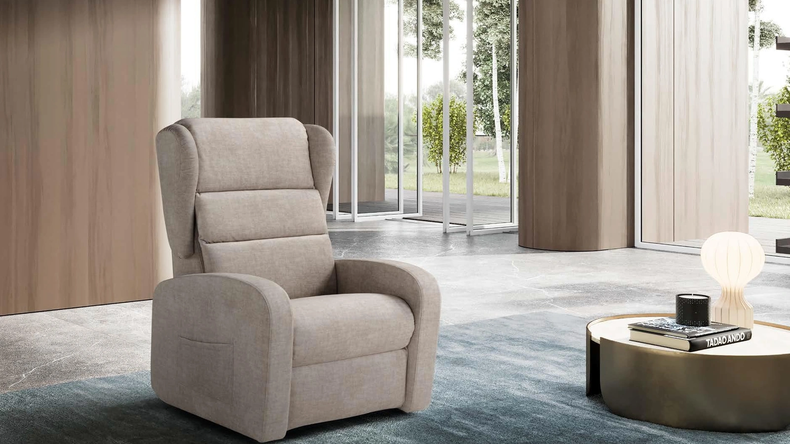 Poltrona relax Empire di Egoista