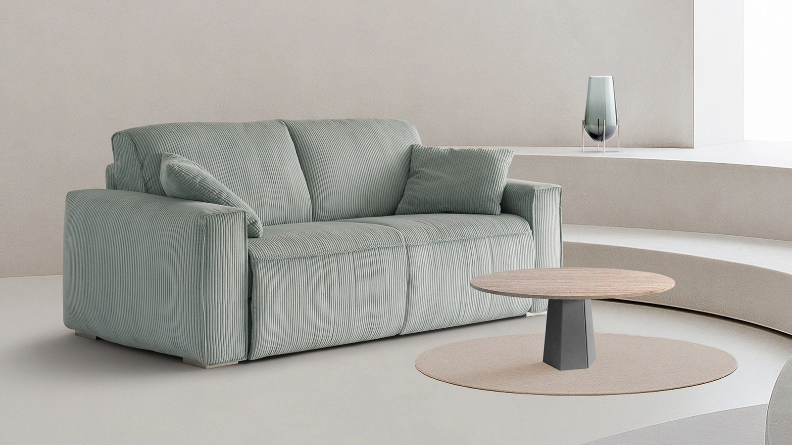 Divano letto Twist di Aerre