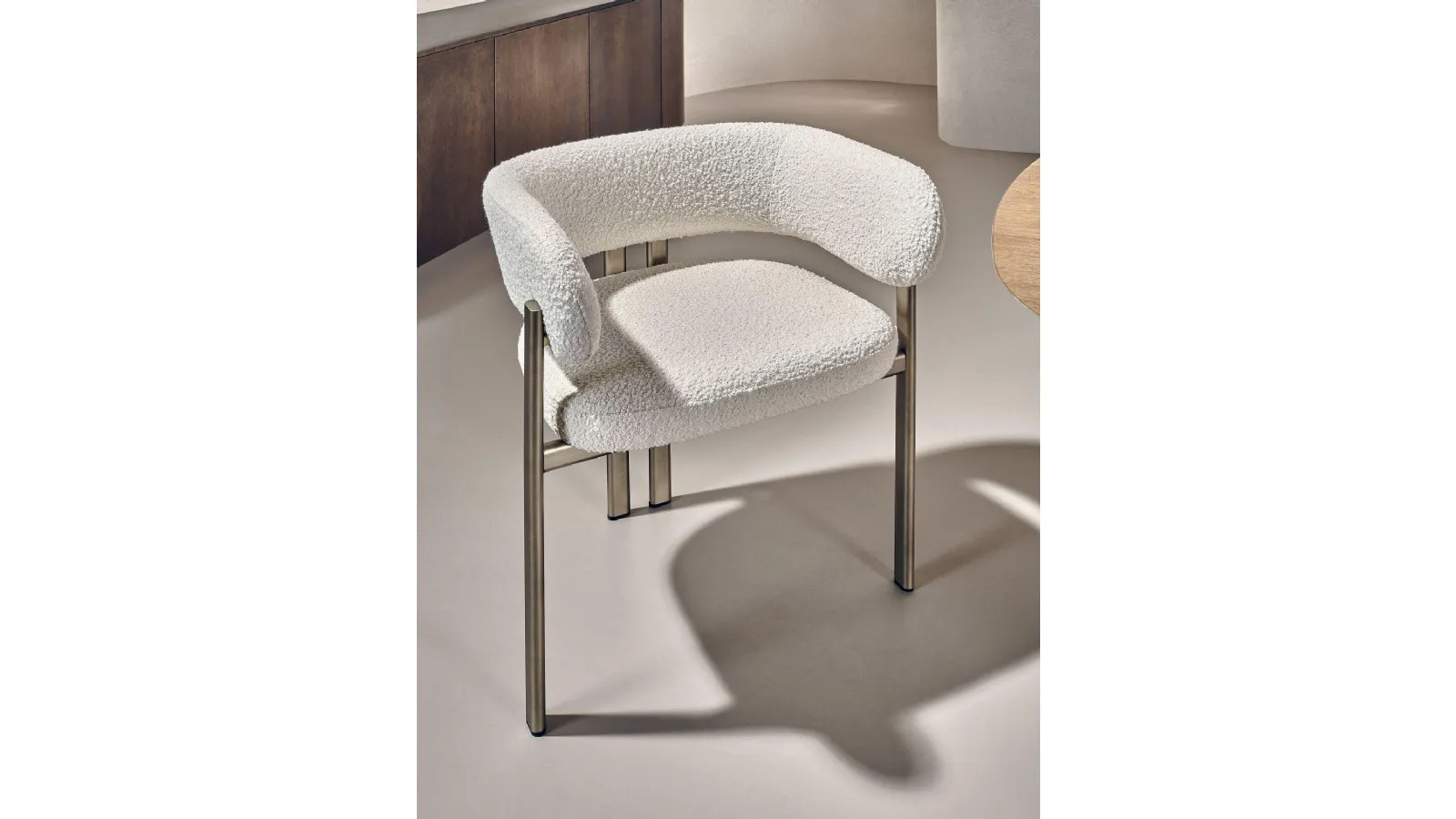 Sedia Bay Metal Armchair di Nature Design