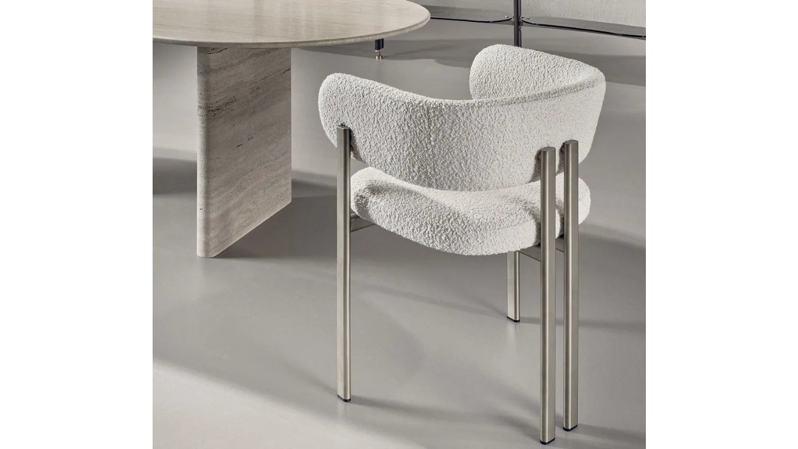 Sedia Bay Metal Armchair di Nature Design